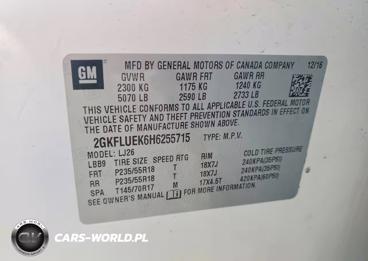 2017 GMC Terrain Slt VIN:2GKFLUEK6H6255715 - 13