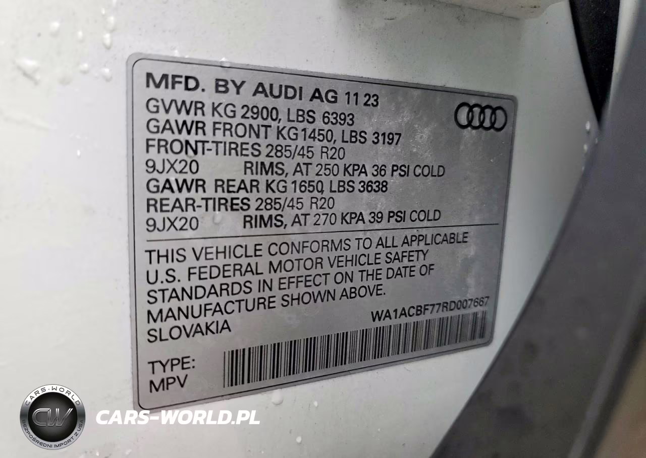2024 Audi Q7 Premium VIN:WA1ACBF77RD007667 - 13