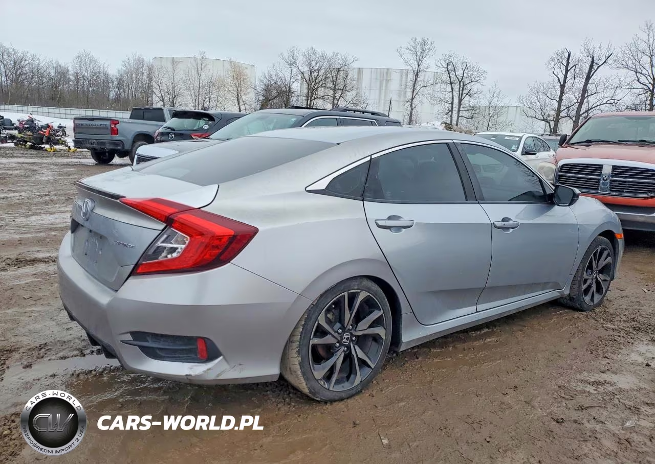 2021 Honda Civic Sport VIN:2HGFC2F89MH531503 - 3