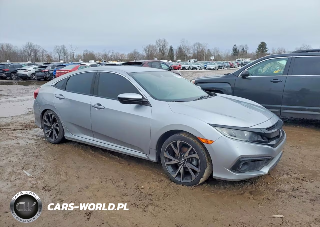 2021 Honda Civic Sport VIN:2HGFC2F89MH531503 - 4