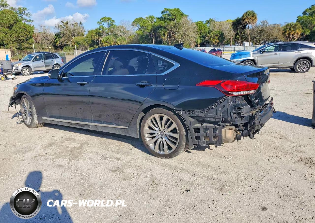 2017 Genesis G80 5.0 Ultimate VIN:KMHGN4JF2HU185517 - 2