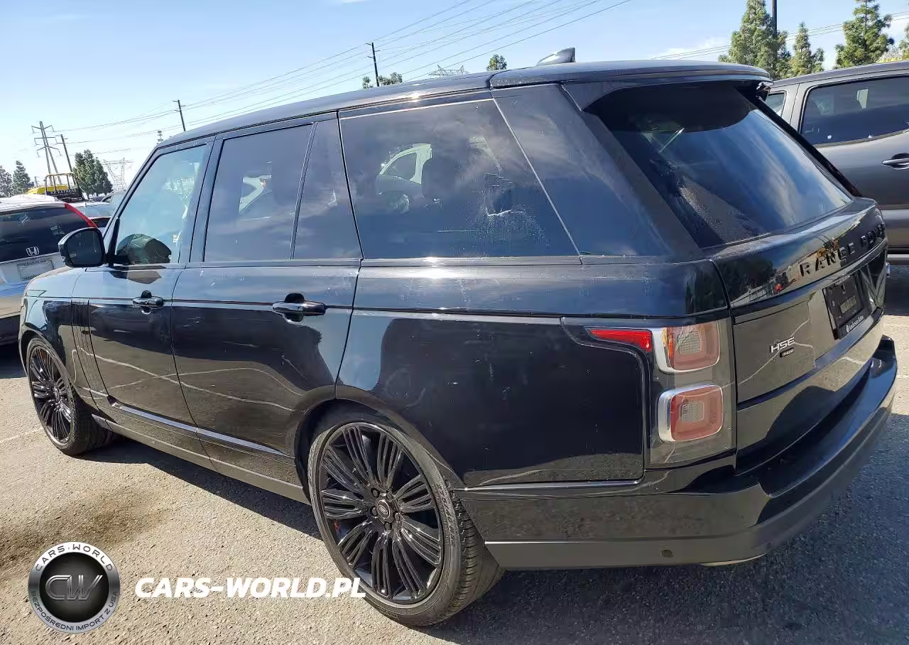 2022 Land Rover Range Rover Hse Westminster Edition VIN:SALGS2RU1NA462359 - 2