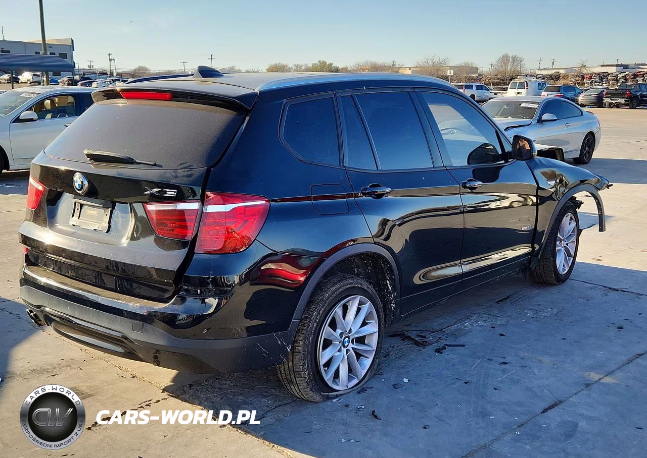 2017 BMW X3 Sdrive28I VIN:5UXWZ7C33H0V94656 - 3