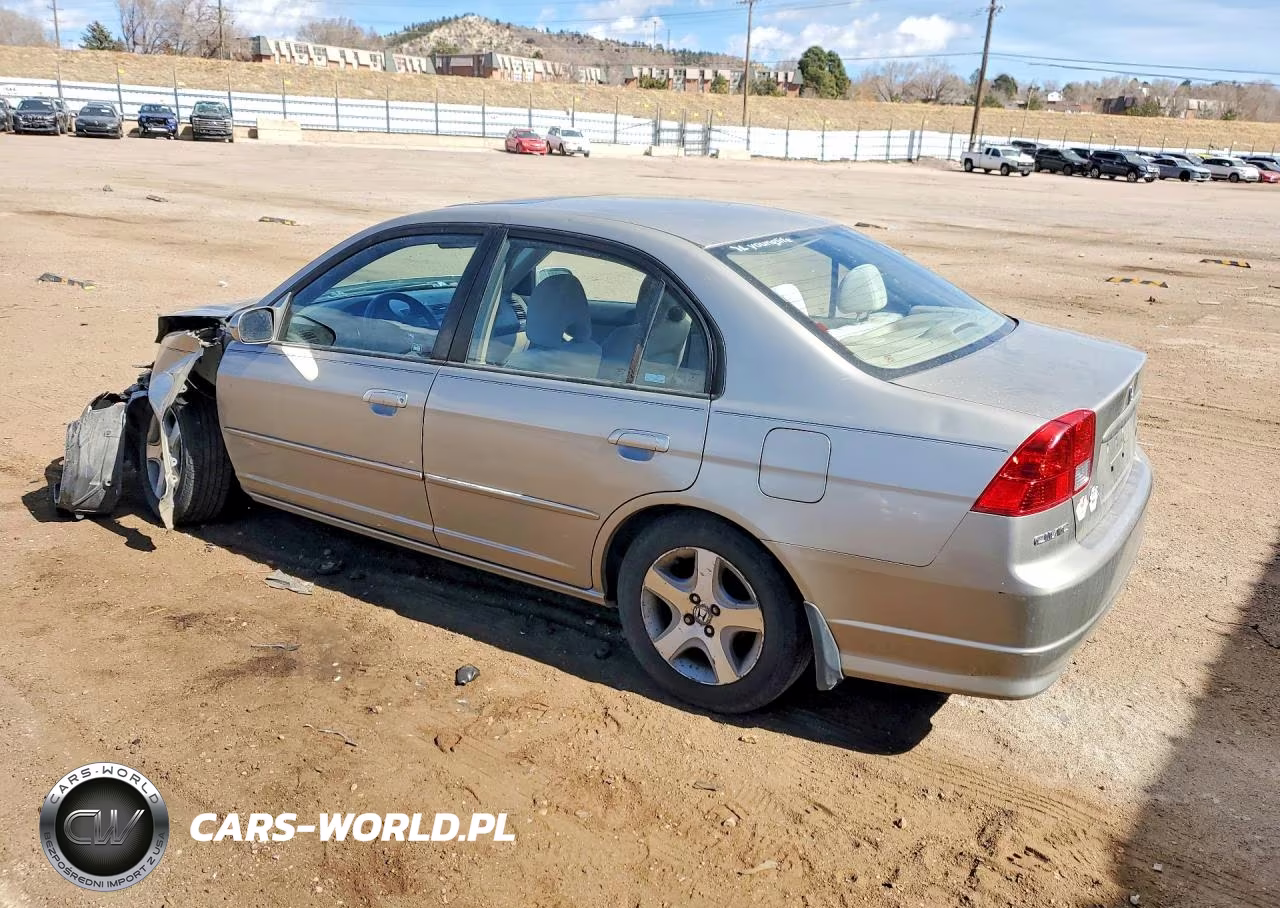 2004 Honda Civic Ex VIN:2HGES257X4H640513 - 2