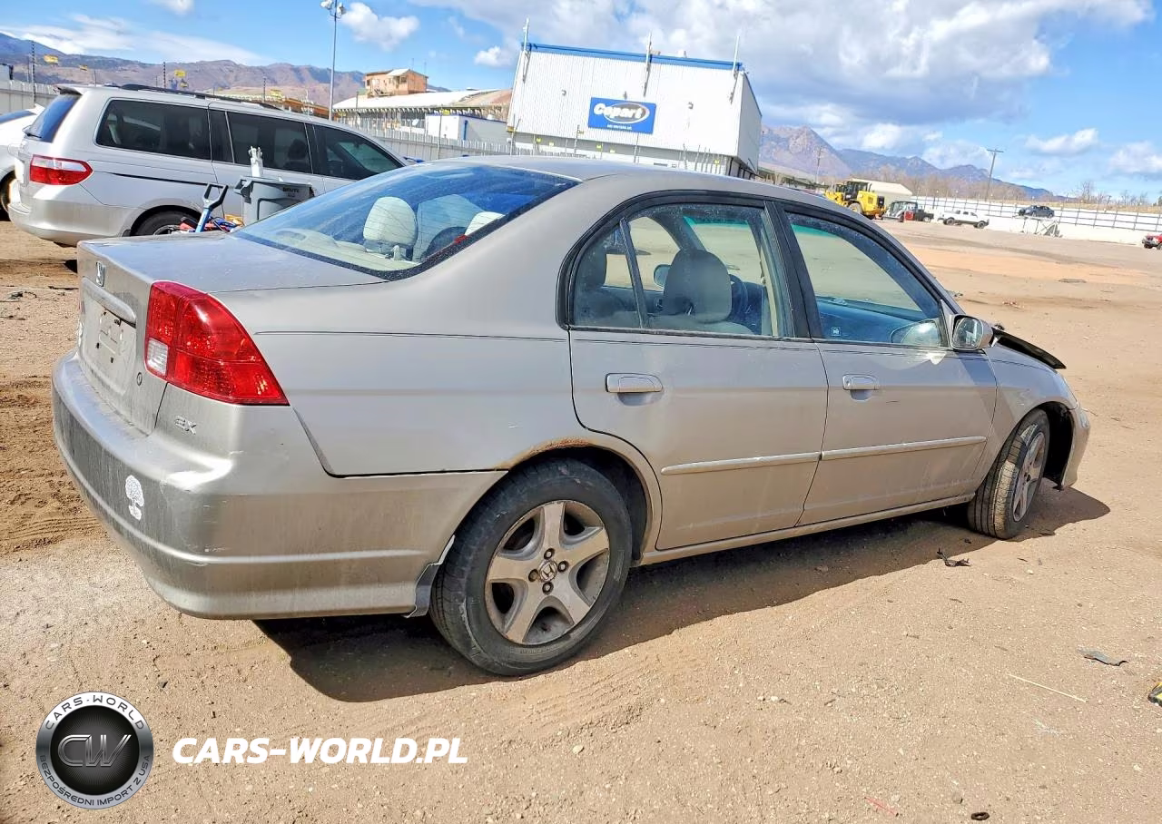 2004 Honda Civic Ex VIN:2HGES257X4H640513 - 3