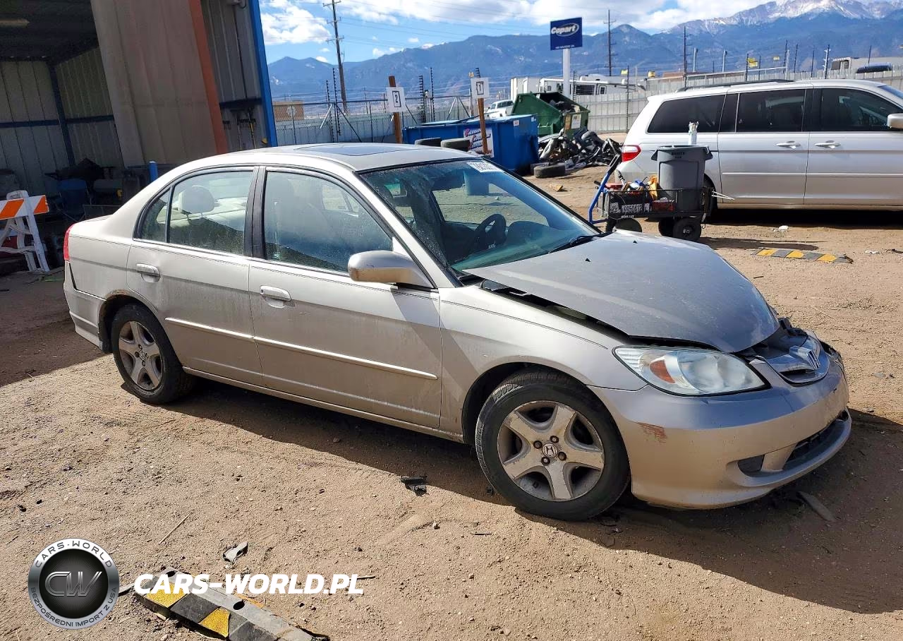 2004 Honda Civic Ex VIN:2HGES257X4H640513 - 4