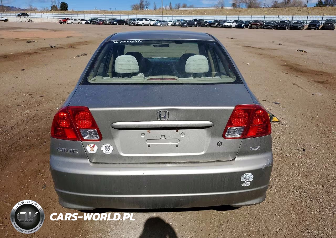 2004 Honda Civic Ex VIN:2HGES257X4H640513 - 6