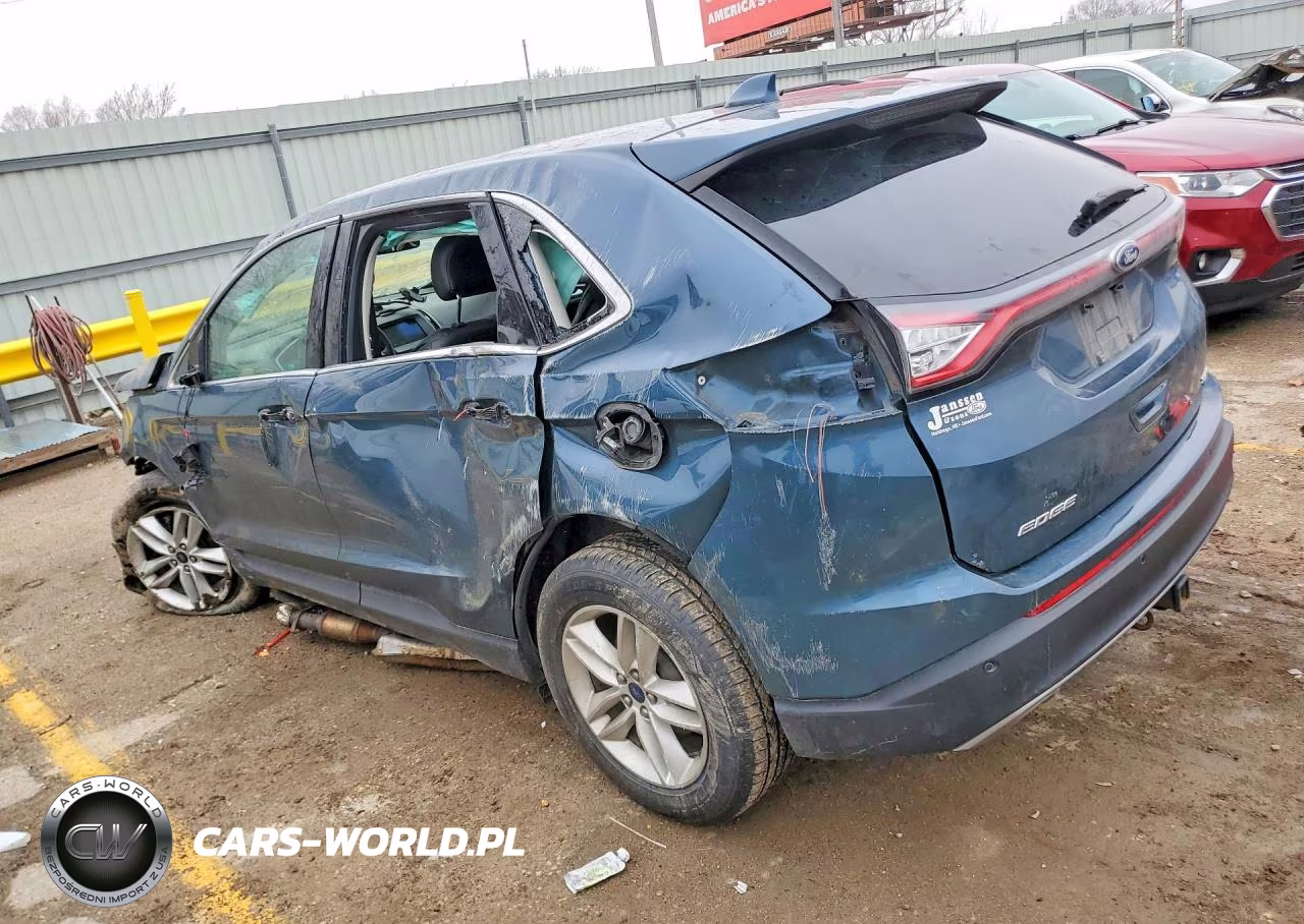 2016 Ford Edge Sel VIN:2FMPK4J81GBC51232 - 2