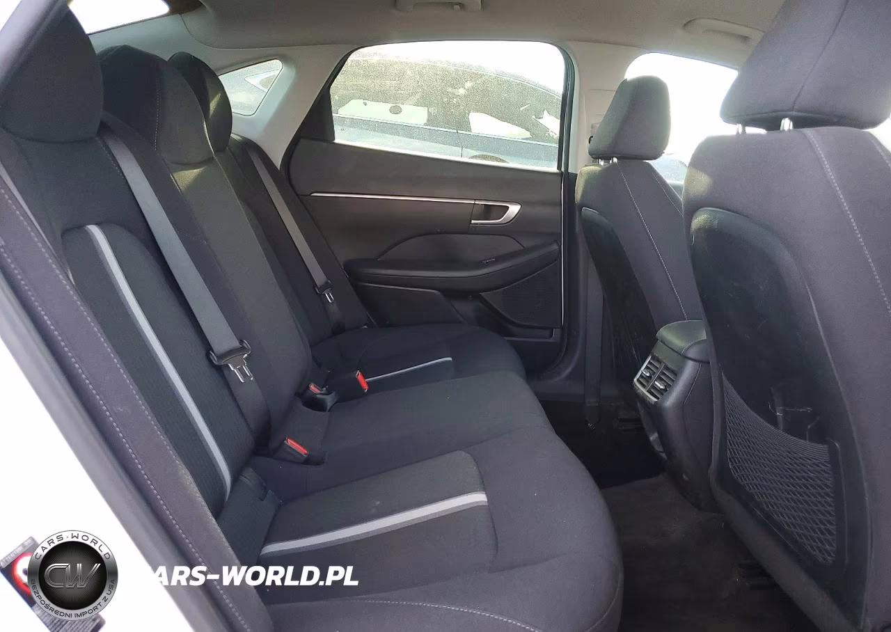 2022 Hyundai Sonata Hybrid Blue VIN:KMHL24JJ3NA048210 - 10