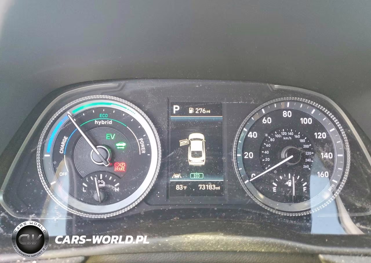 2022 Hyundai Sonata Hybrid Blue VIN:KMHL24JJ3NA048210 - 9