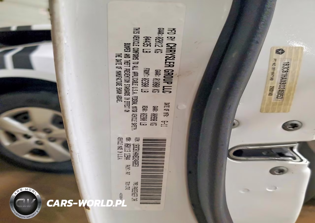 2011 Dodge Caliber Express VIN:1B3CB1HAXBD246853 - 13