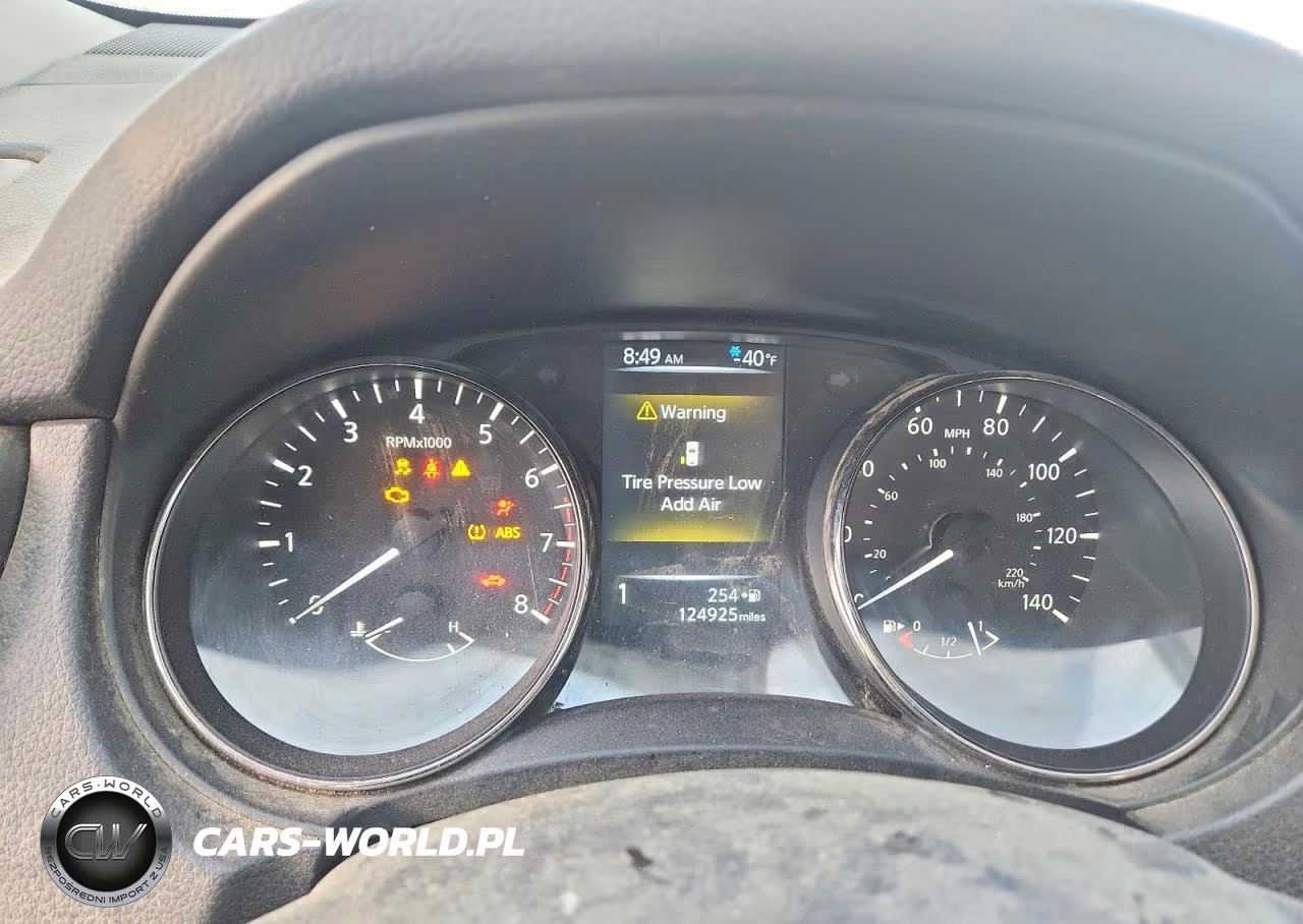 2017 Nissan Rogue Sl VIN:JN8AT2MT7HW141432 - 9