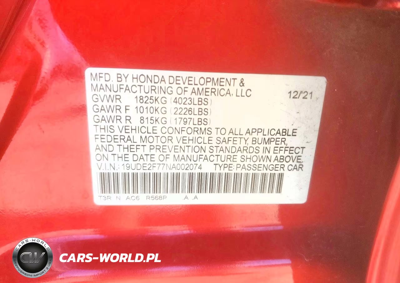 2022 Acura Ilx Premium VIN:19UDE2F77NA002074 - 13