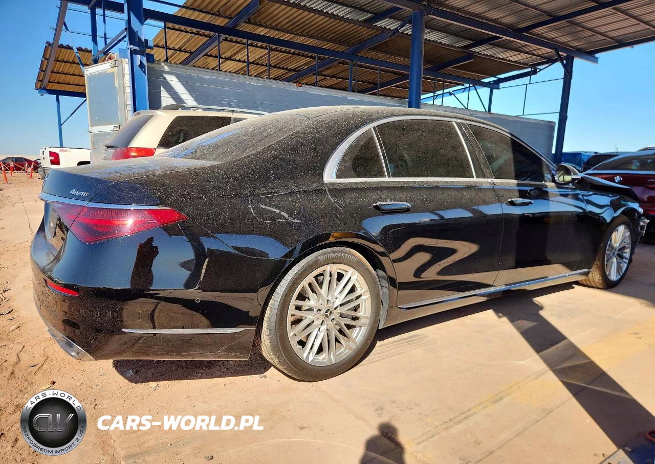 2022 Mercedes-Benz S 580 4Matic VIN:W1K6G7GB0NA154611 - 3