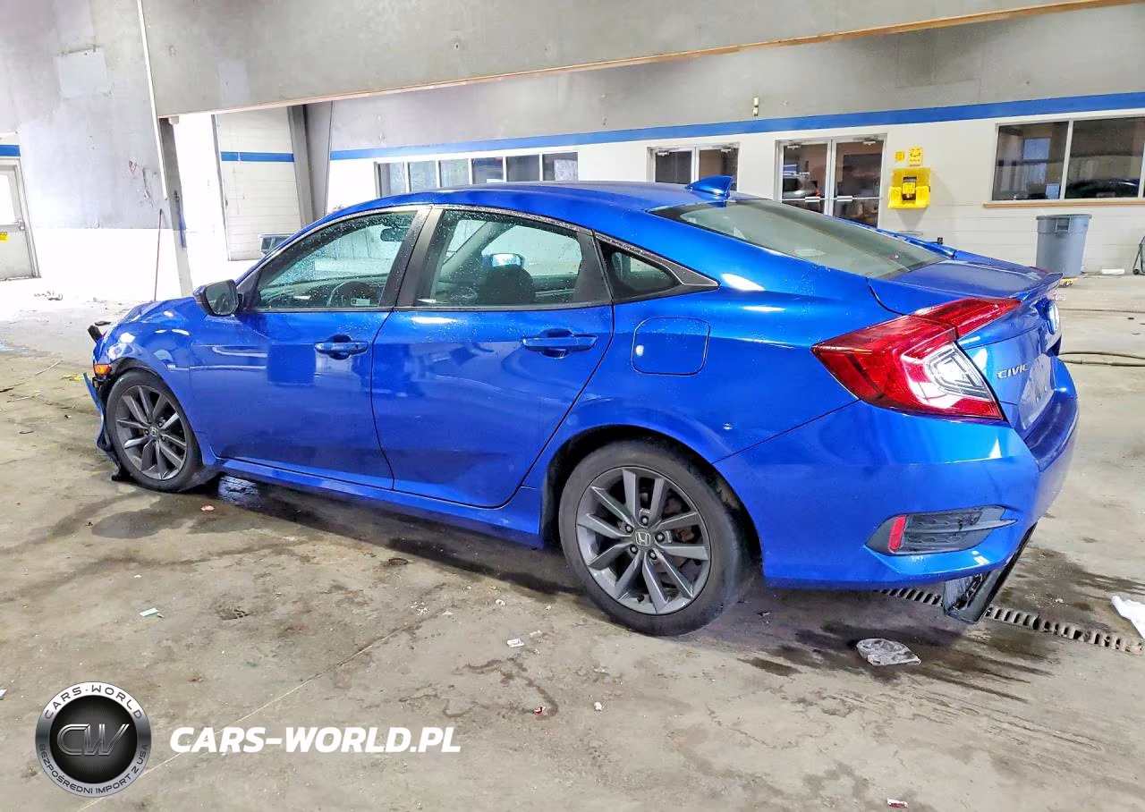 2019 Honda Civic Ex VIN:19XFC1F3XKE010618 - 2