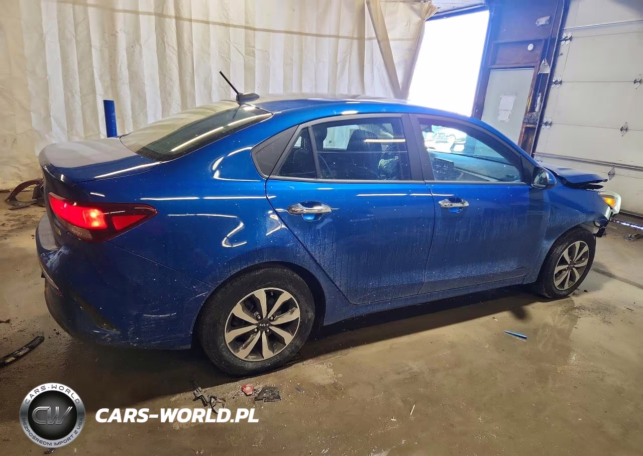 2022 Kia Rio S VIN:3KPA24AD7NE505121 - 3