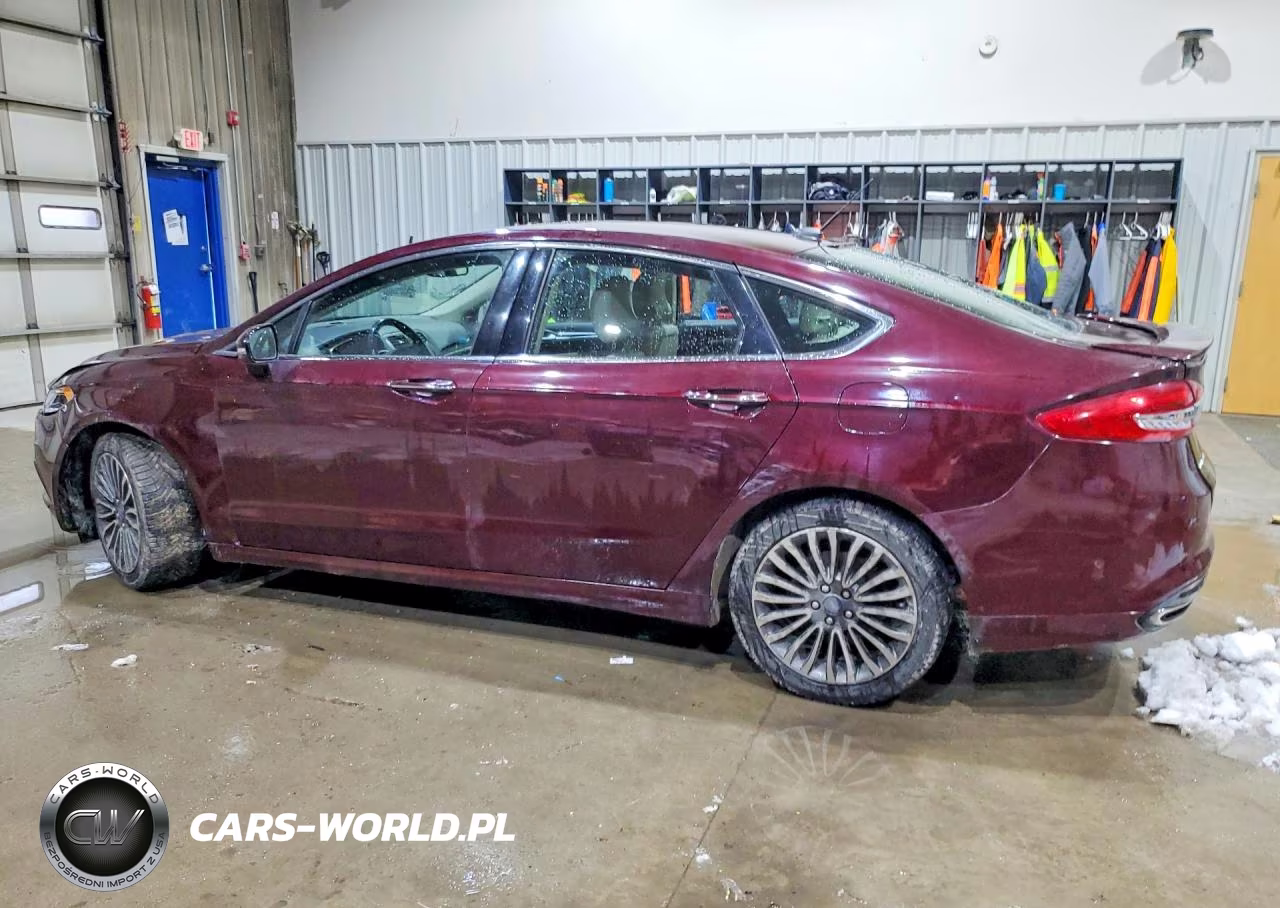 2017 Ford Fusion Titanium VIN:3FA6P0D93HR116583 - 2