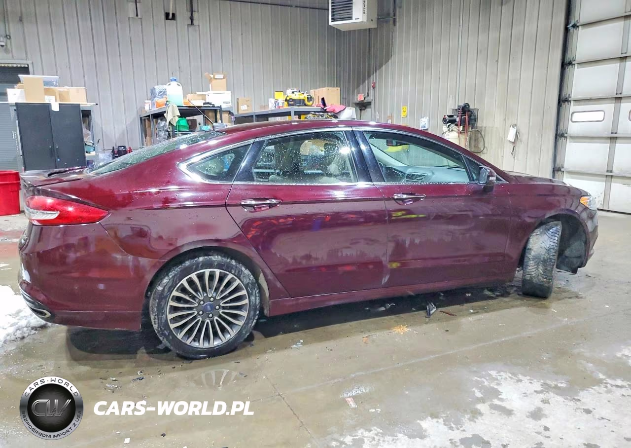 2017 Ford Fusion Titanium VIN:3FA6P0D93HR116583 - 3