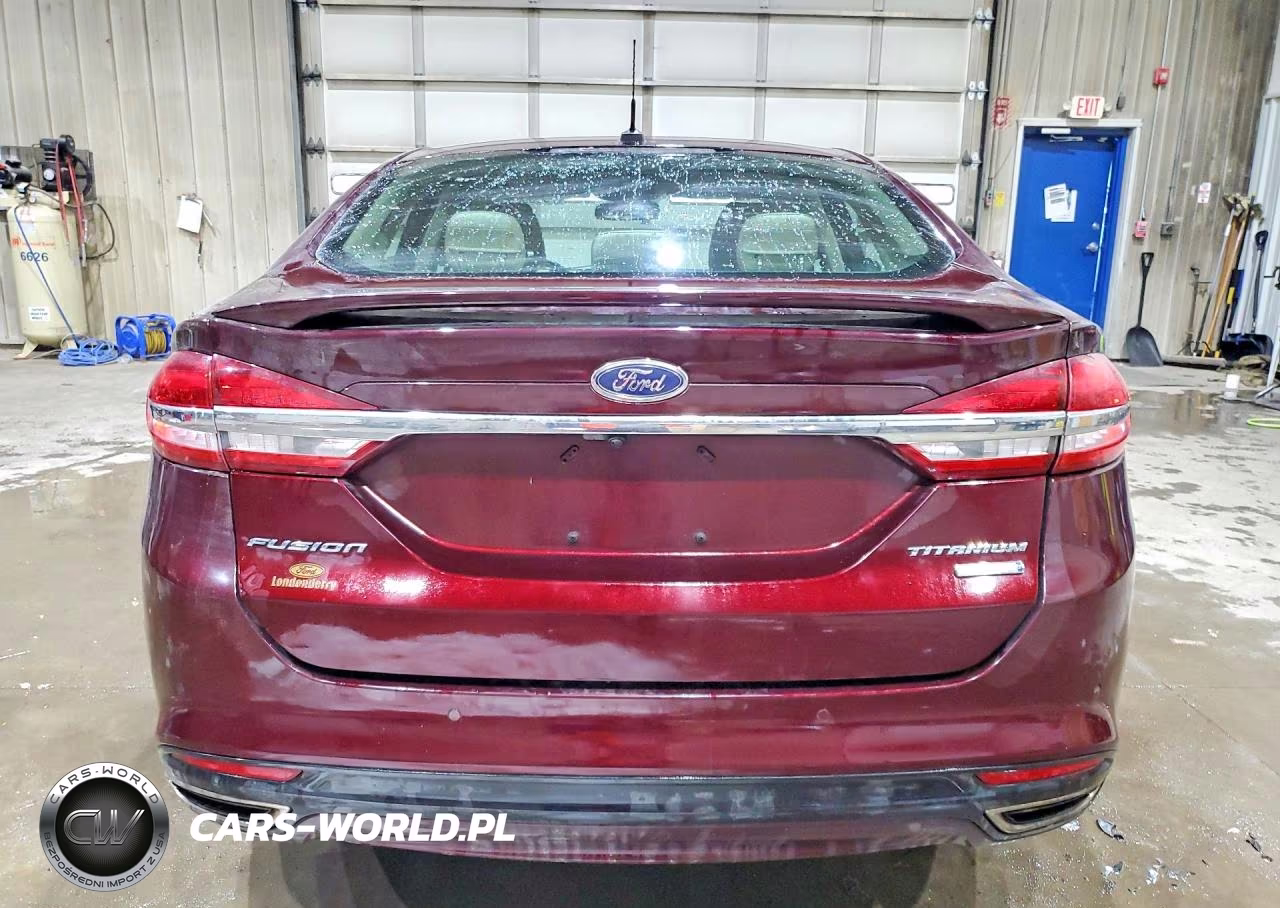 2017 Ford Fusion Titanium VIN:3FA6P0D93HR116583 - 6