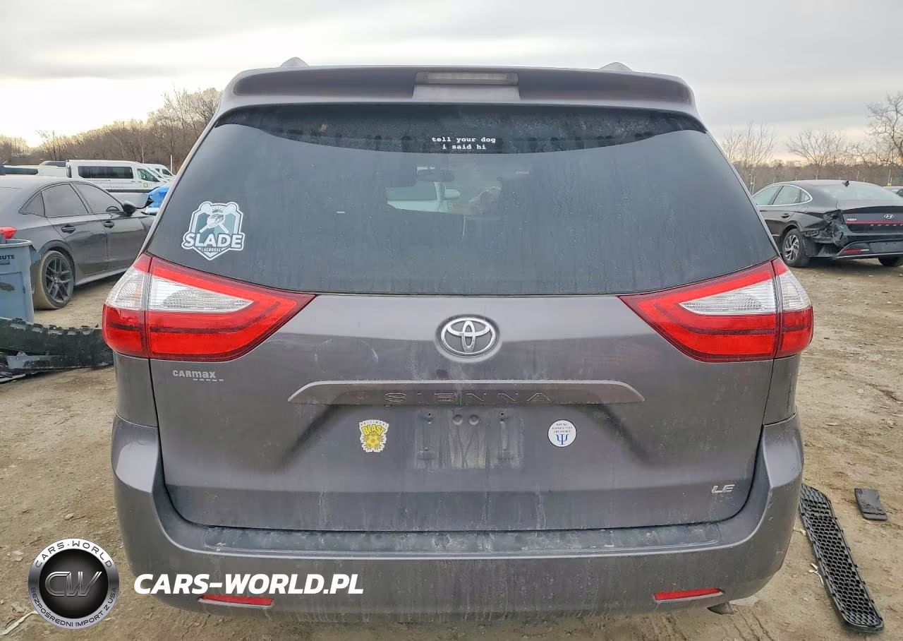 2015 Toyota Sienna Le 8-Passenger VIN:5TDKK3DCXFS656950 - 6