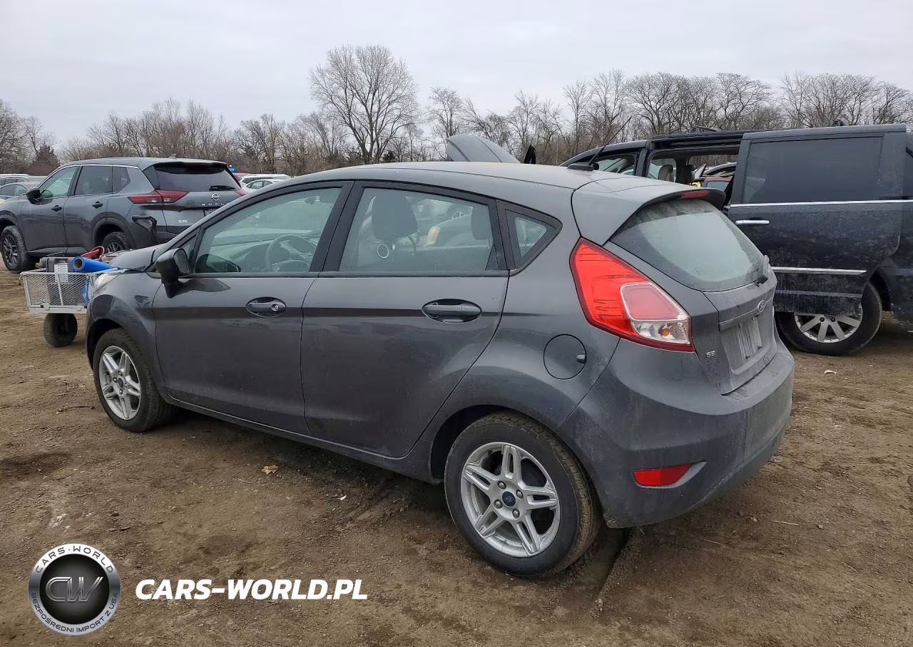 2019 Ford Fiesta Se VIN:3FADP4EJ3KM112206 - 2