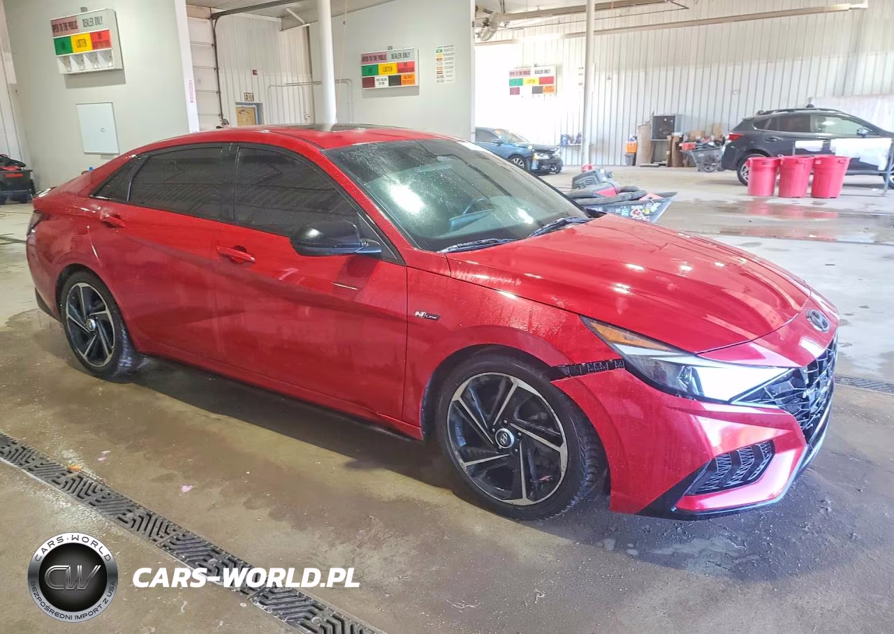2021 Hyundai Elantra N Line VIN:KMHLR4AF7MU177507 - 4