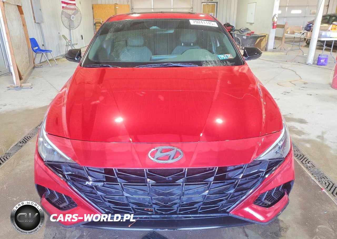 2021 Hyundai Elantra N Line VIN:KMHLR4AF7MU177507 - 5