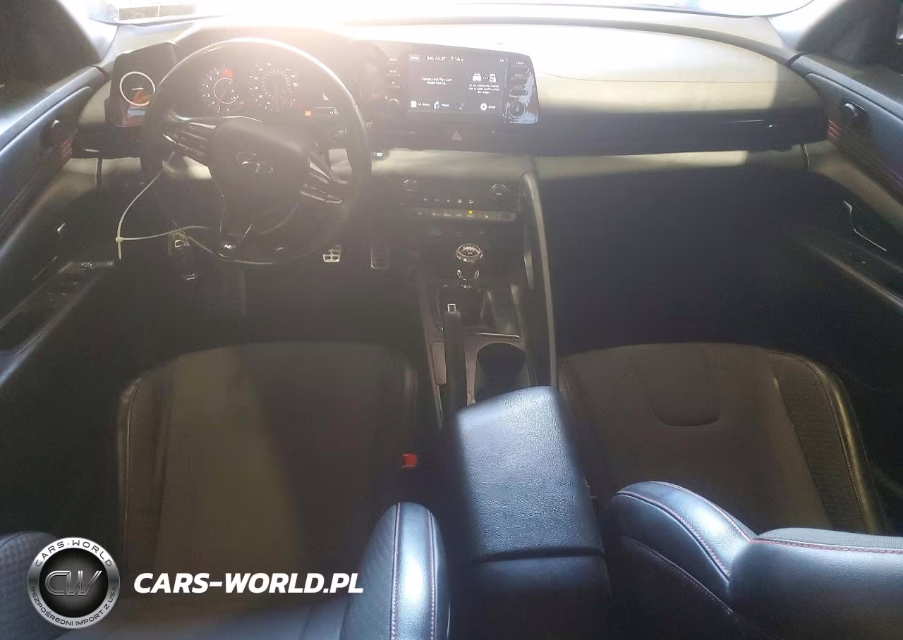 2021 Hyundai Elantra N Line VIN:KMHLR4AF7MU177507 - 8