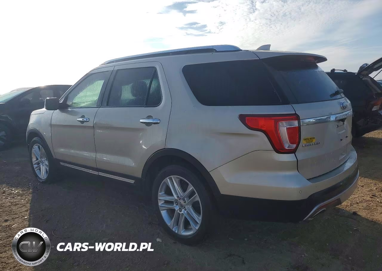 2017 Ford Explorer Limited VIN:1FM5K7FH0HGA10774 - 2