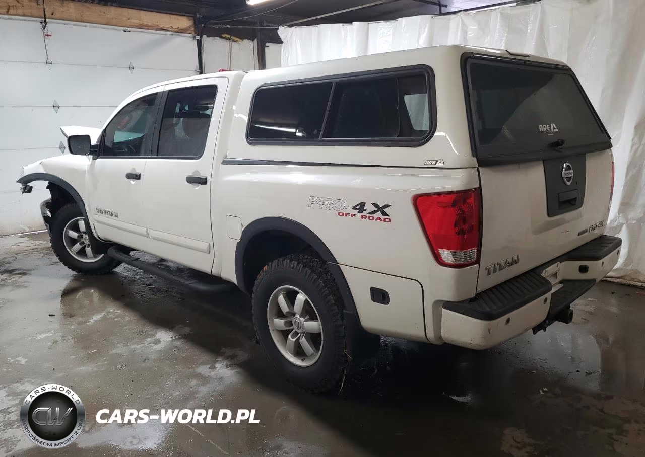 2010 Nissan Titan Xe VIN:1N6BA0EC2AN302870 - 2