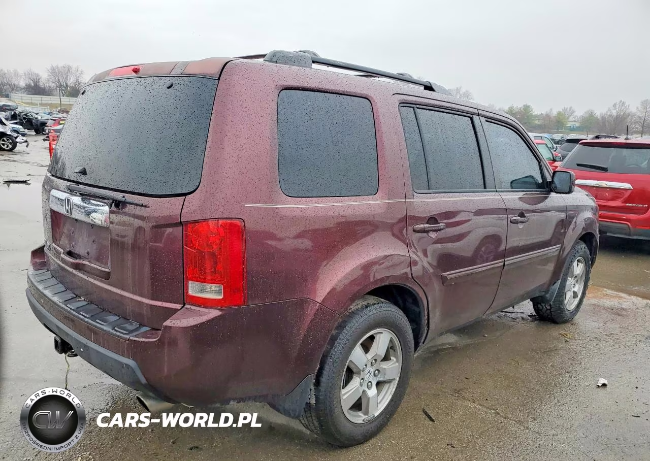 2009 Honda Pilot Exl VIN:5FNYF48599B005107 - 3