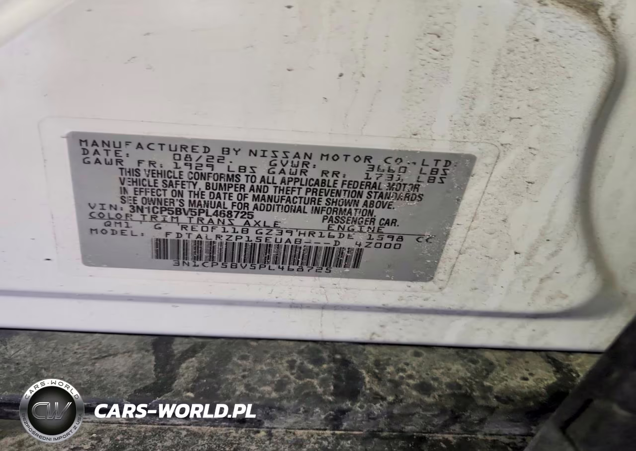 2023 Nissan Kicks S VIN:3N1CP5BV5PL468725 - 13
