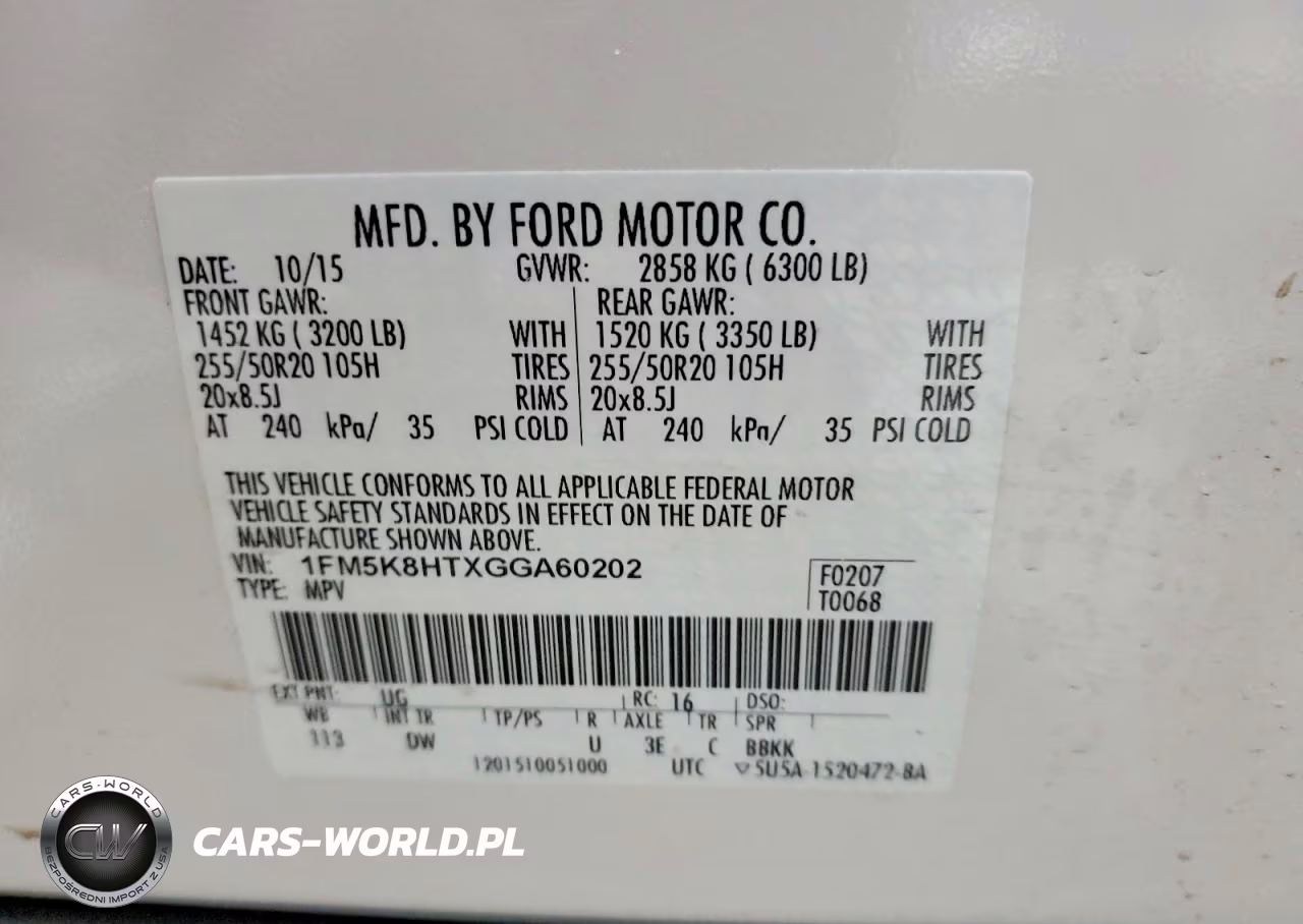2016 Ford Explorer Platinum VIN:1FM5K8HTXGGA60202 - 13
