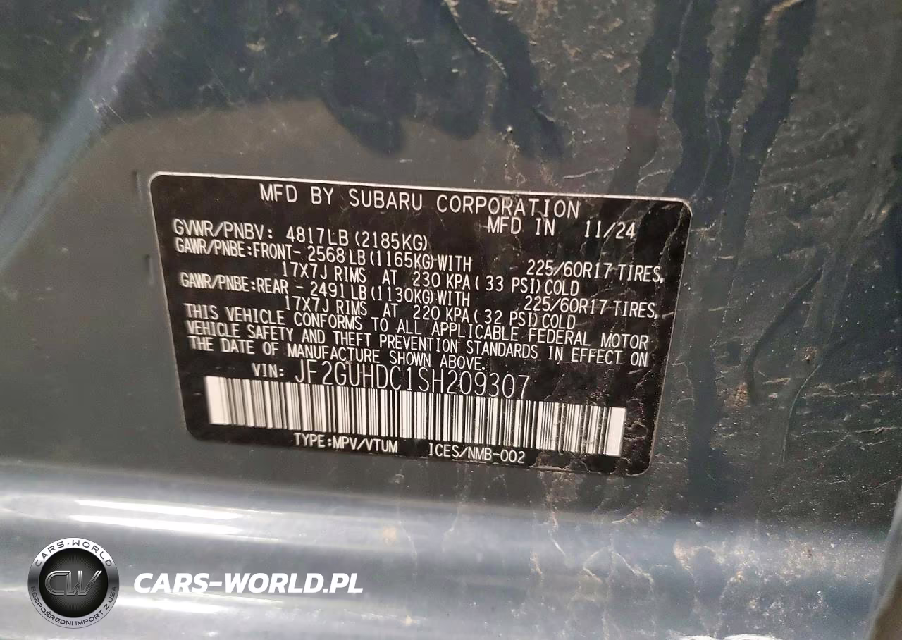 2025 Subaru Crosstrek Premium VIN:JF2GUHDC1SH209307 - 14