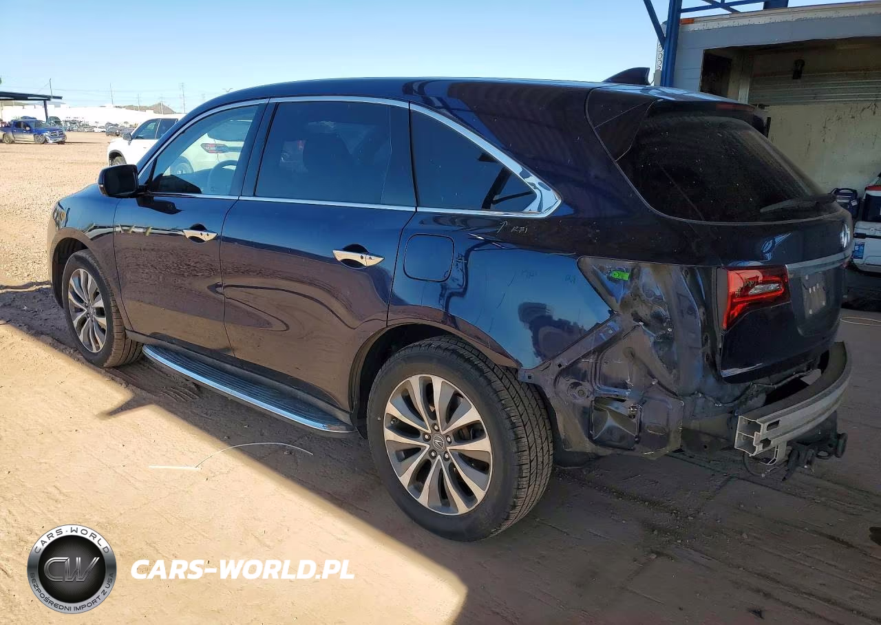 2014 Acura Mdx Technology VIN:5FRYD4H47EB046096 - 2