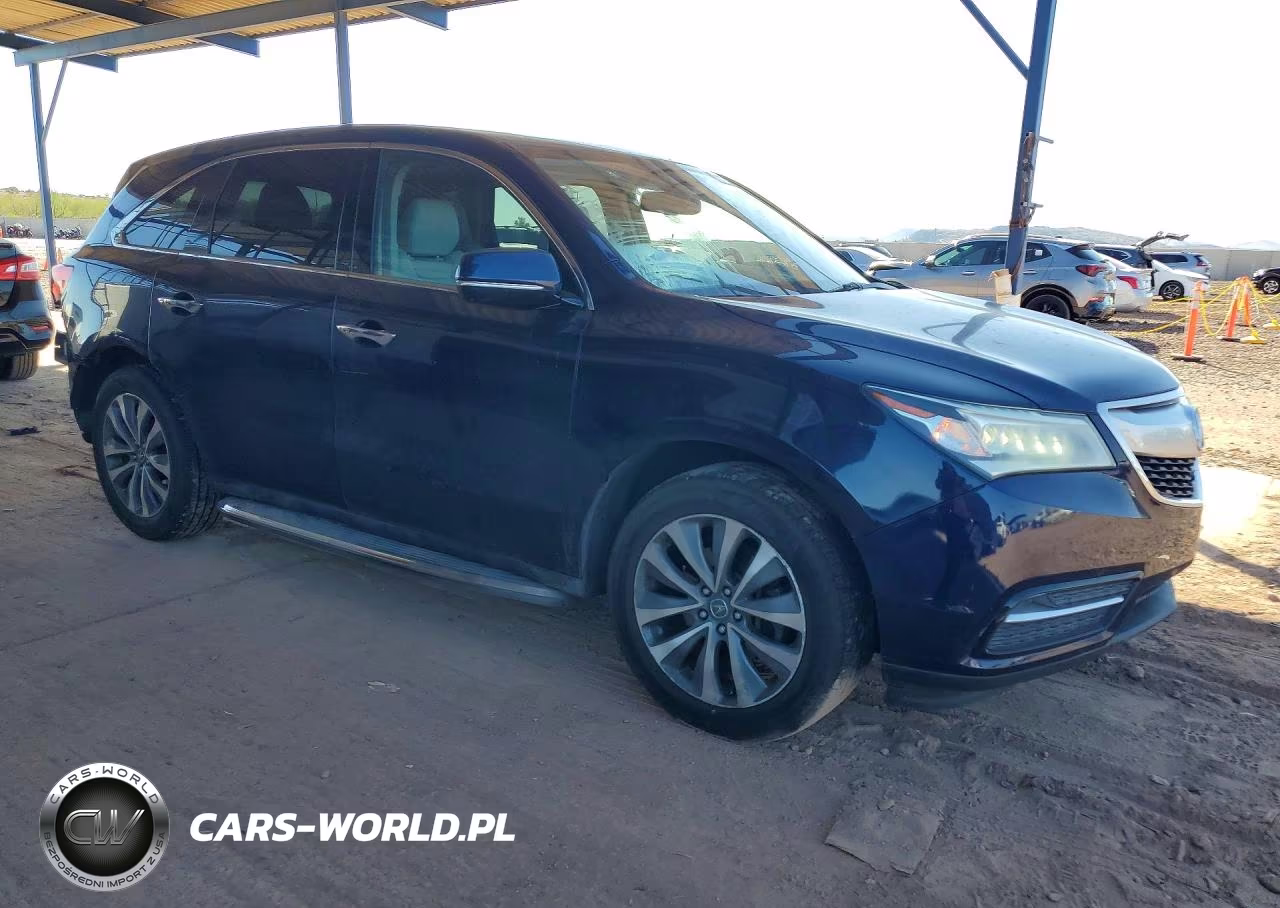 2014 Acura Mdx Technology VIN:5FRYD4H47EB046096 - 4