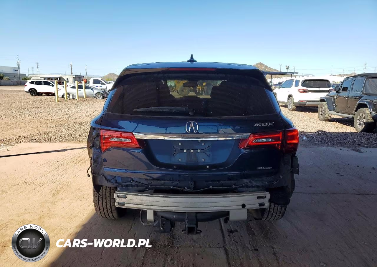 2014 Acura Mdx Technology VIN:5FRYD4H47EB046096 - 6