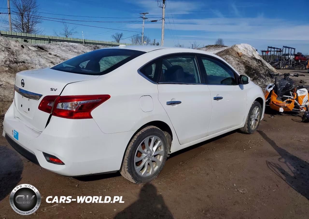 2018 Nissan Sentra Sv VIN:3N1AB7AP6JL648730 - 3