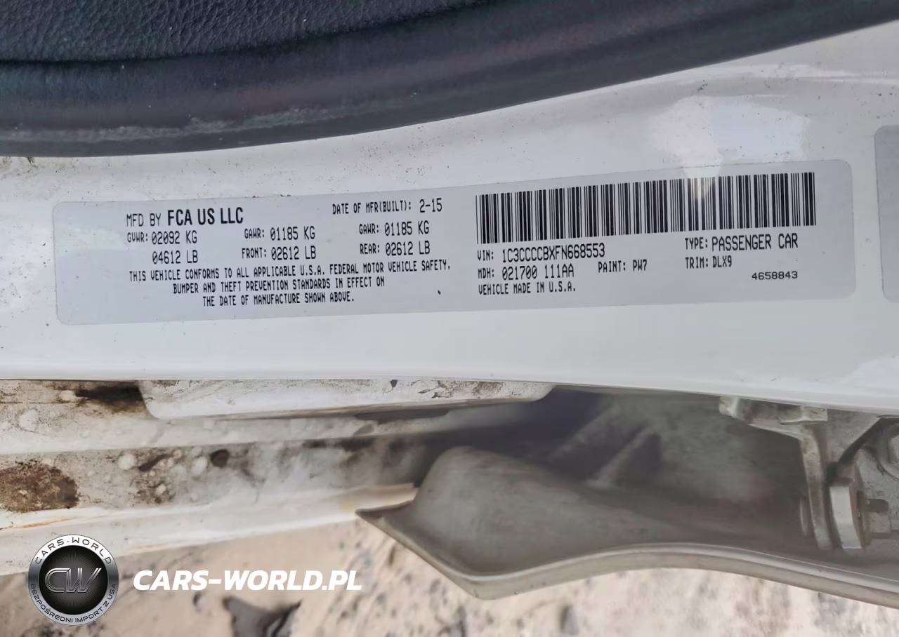2015 Chrysler 200 C VIN:1C3CCCCBXFN668553 - 12