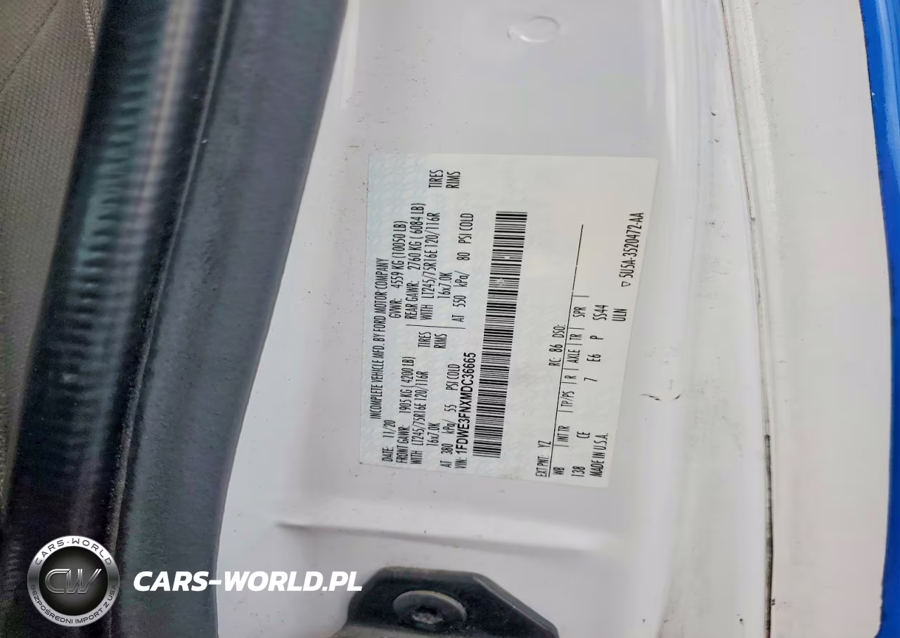 2021 Ford E350 Utility - Service Truck VIN:1FDWE3FNXMDC36665 - 12