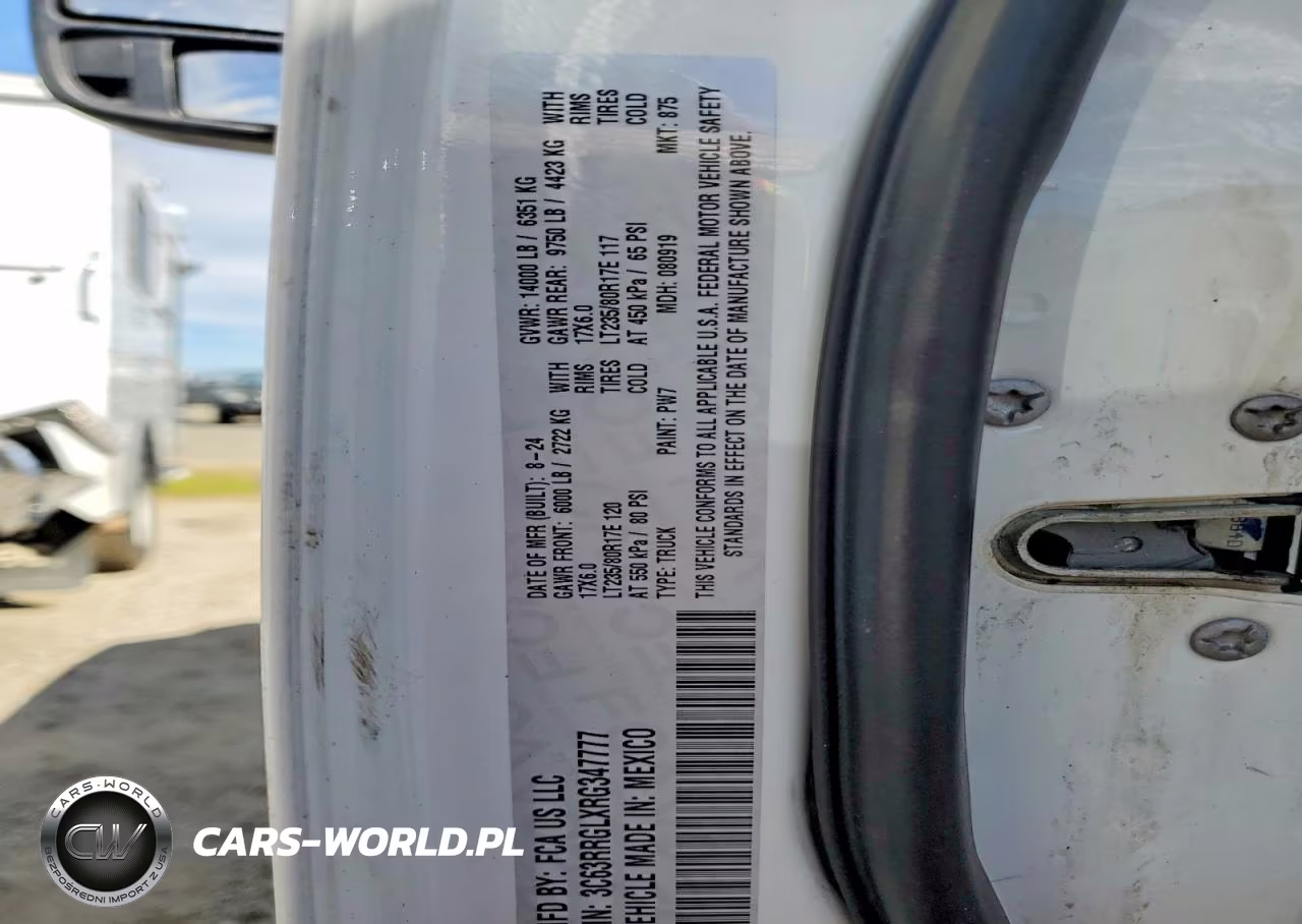 2024 Ram 3500 Tradesman VIN:3C63RRGLXRG347777 - 13
