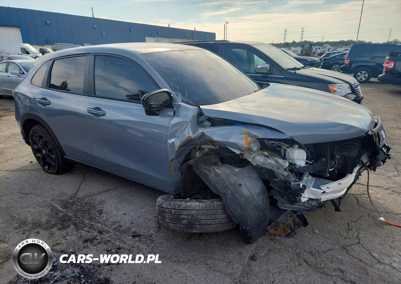 2025 Honda Hr-V Sport VIN:3CZRZ2H57SM706966 - 4