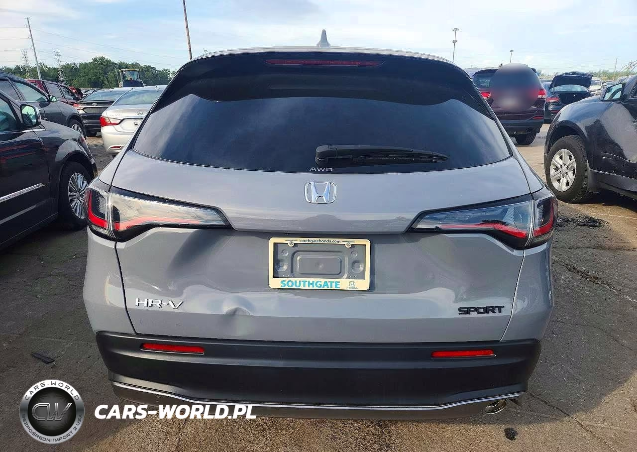 2025 Honda Hr-V Sport VIN:3CZRZ2H57SM706966 - 6
