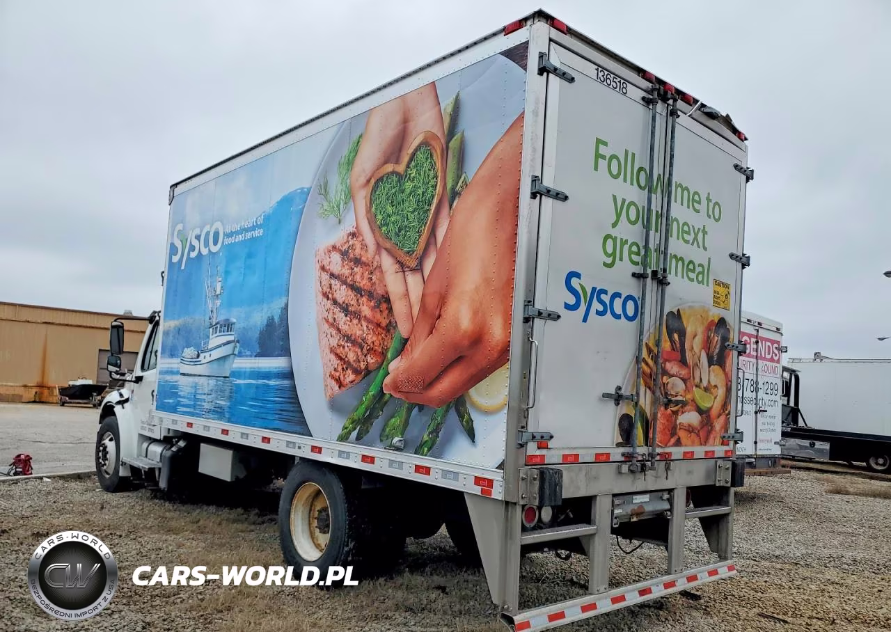 2018 Freightliner Business Class M2 Refrigerated Box Truck VIN:1FVACWFD8JHJM2161 - 2