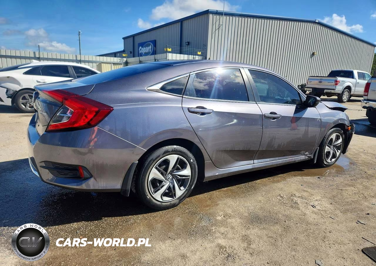 2019 Honda Civic Lx VIN:2HGFC2F69KH515216 - 3