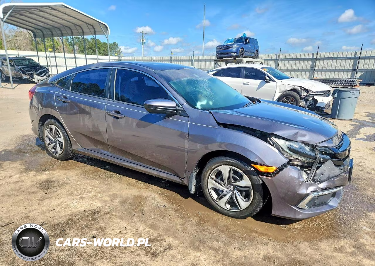 2019 Honda Civic Lx VIN:2HGFC2F69KH515216 - 4