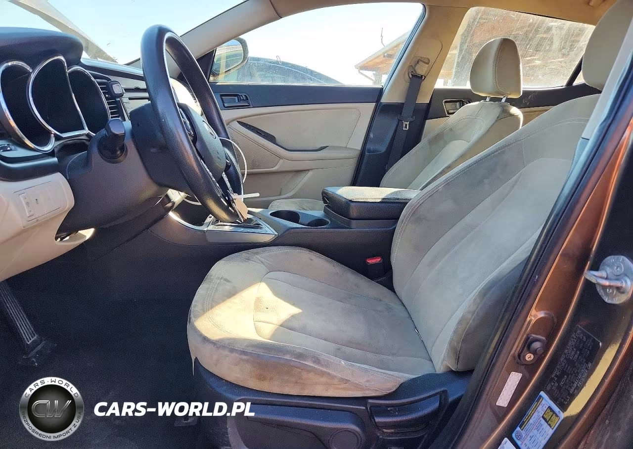 2011 Kia Optima Lx VIN:KNAGM4A74B5063112 - 7