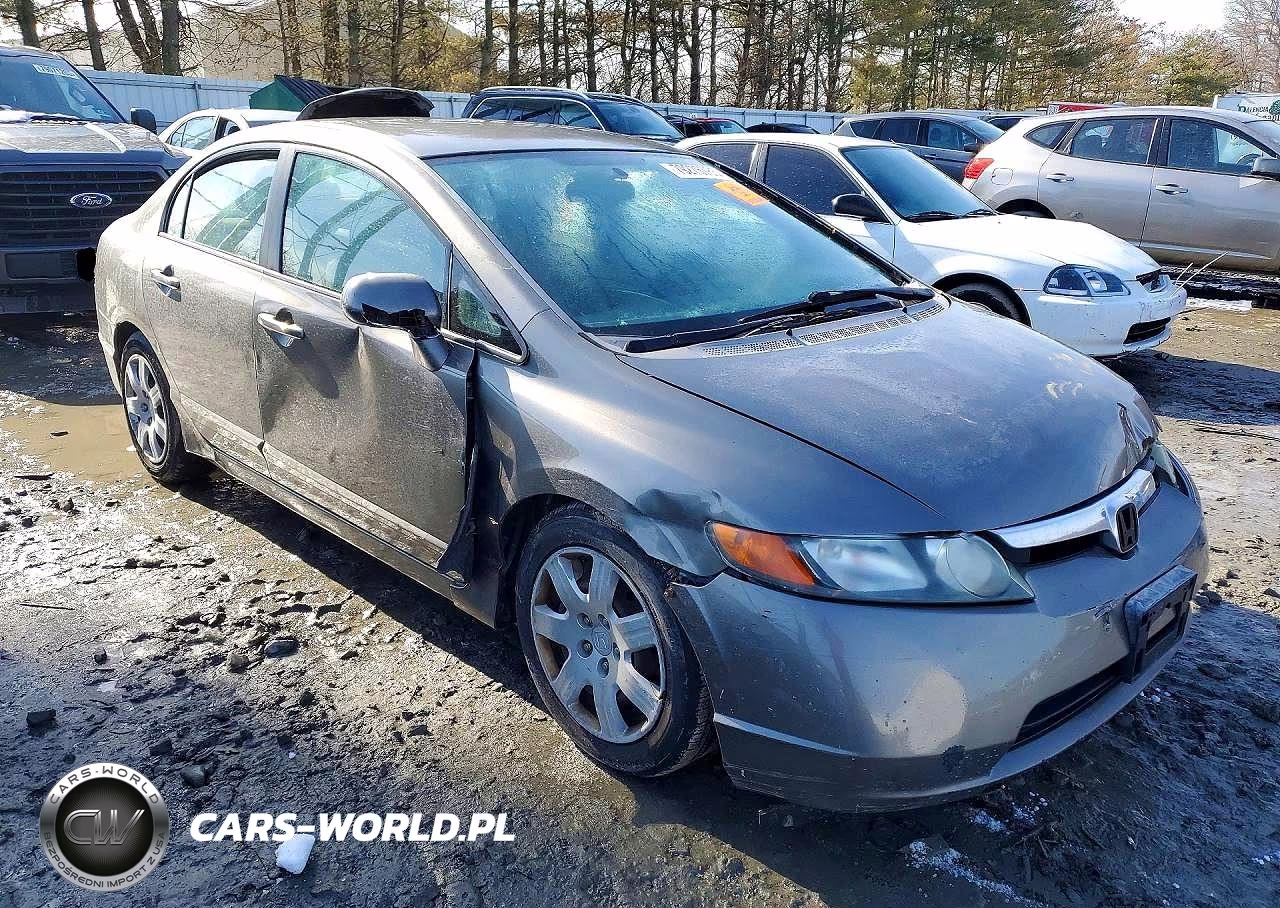 2008 Honda Civic Lx VIN:2HGFA16588H354258 - 4