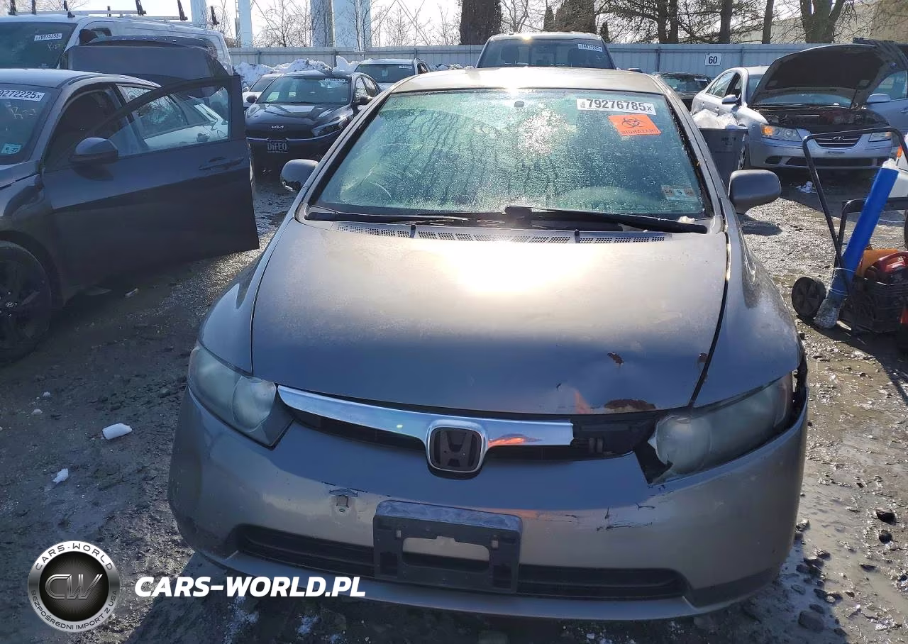 2008 Honda Civic Lx VIN:2HGFA16588H354258 - 5
