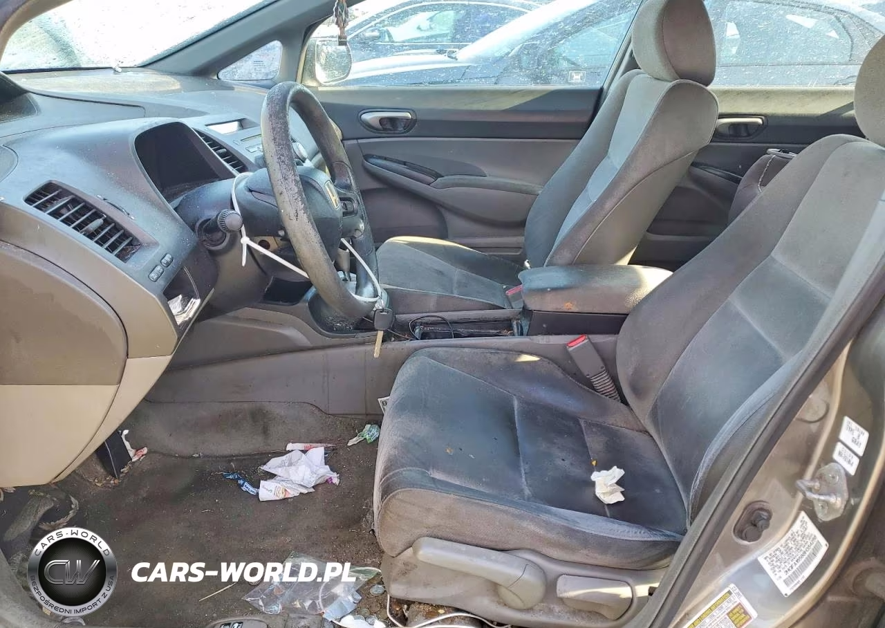 2008 Honda Civic Lx VIN:2HGFA16588H354258 - 7